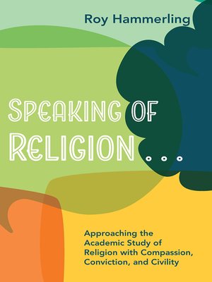cover image of Speaking of Religion . . .